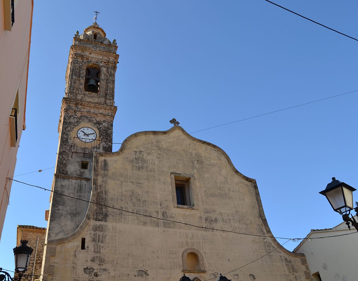 iglesia de Alcalali