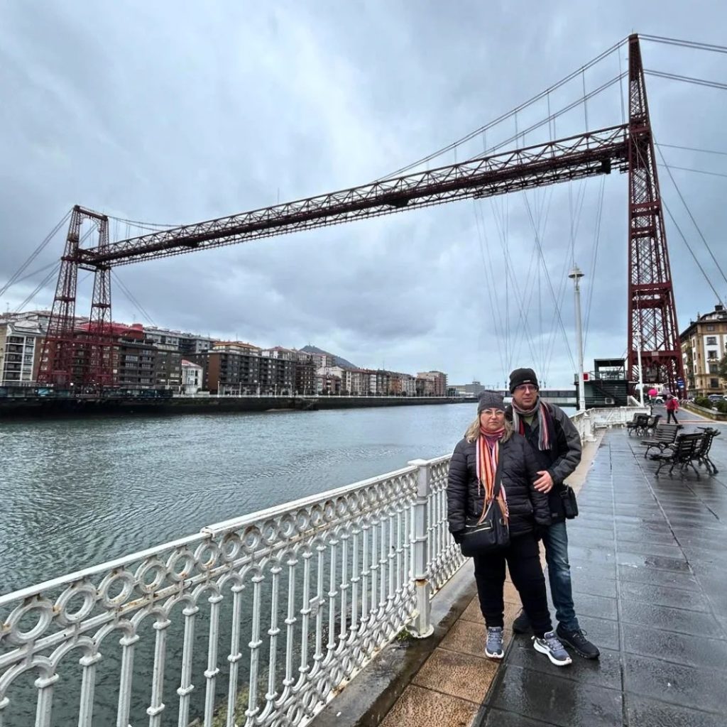 Puente de Bizkaia en Getxo