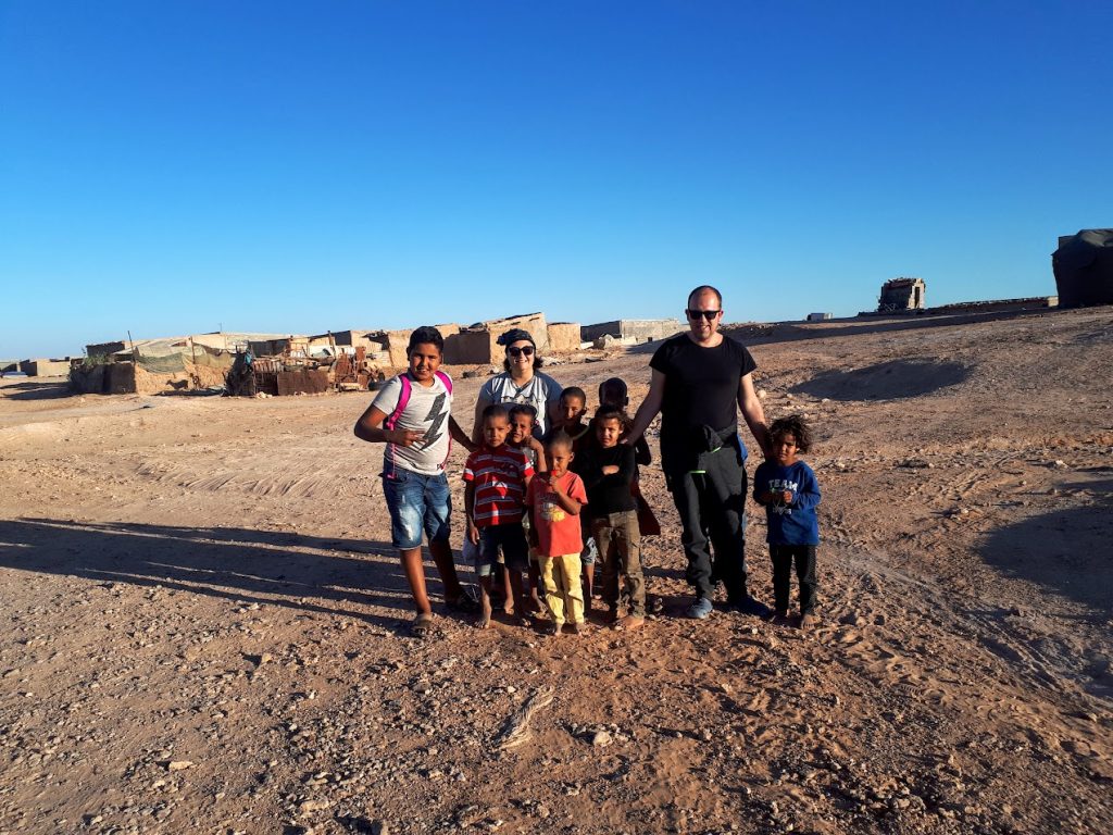 Paisaje urbano en los campamentos de Tindouf