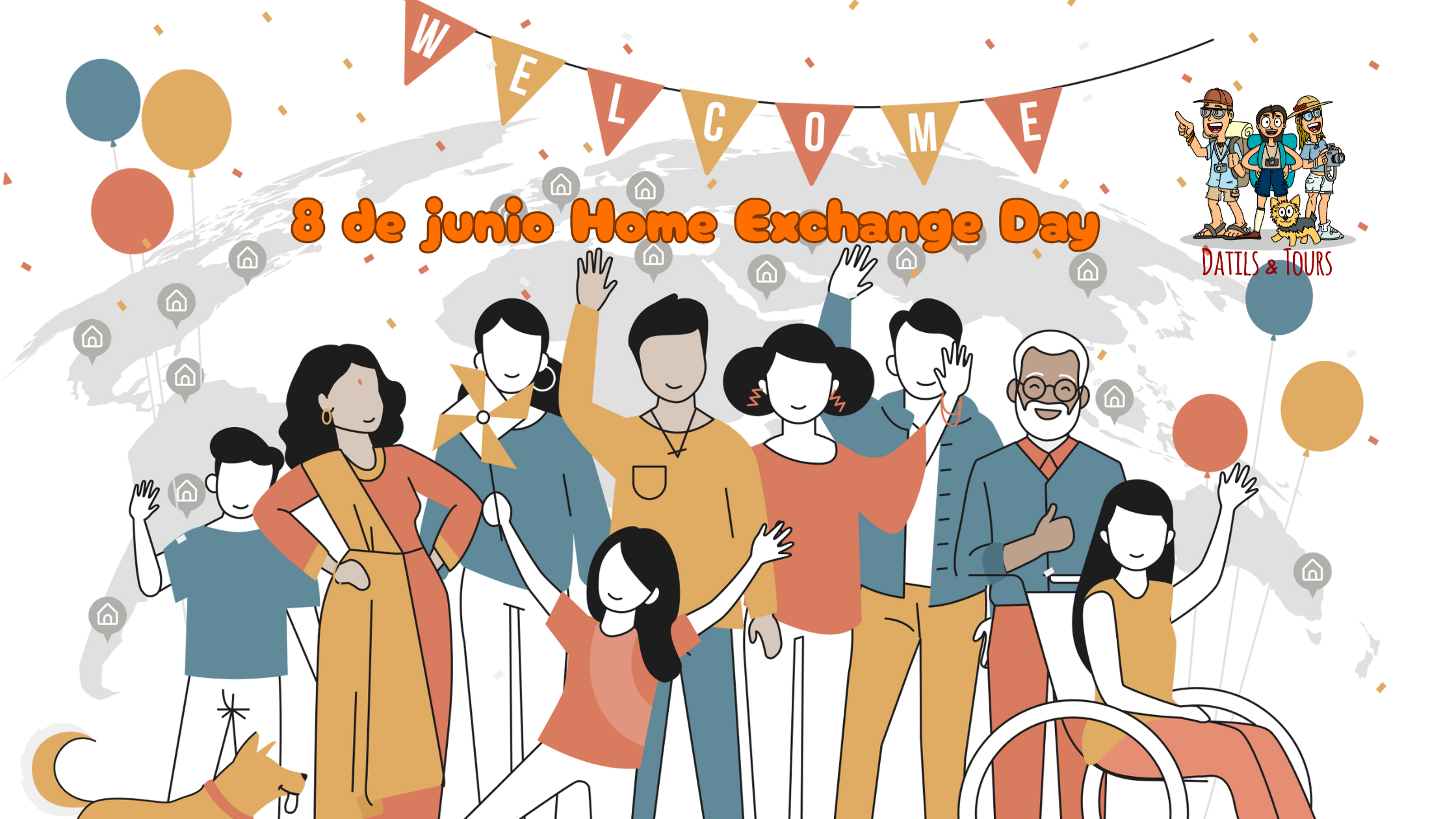 8 de junio Home Exchange Day