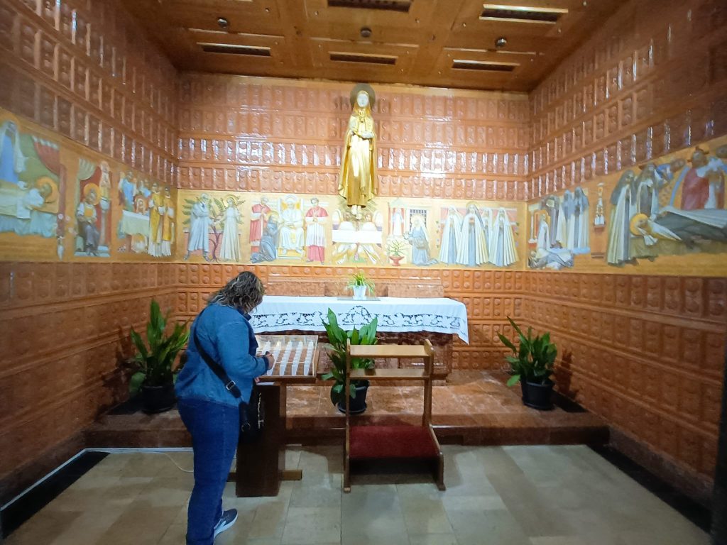 Interior de la Iglesia de San Martín en Bled